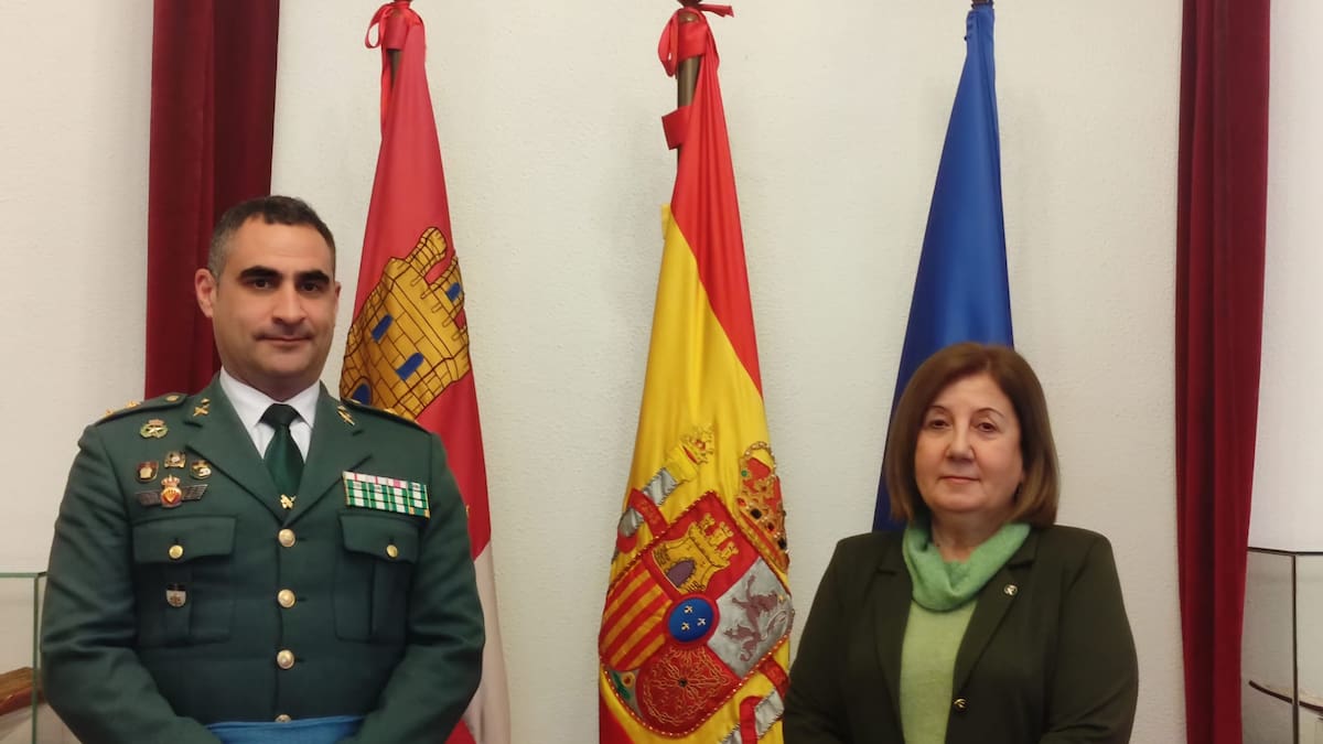 El teniente coronel Arturo Marcos, nuevo jefe de la Guardia Civil de Salamanca