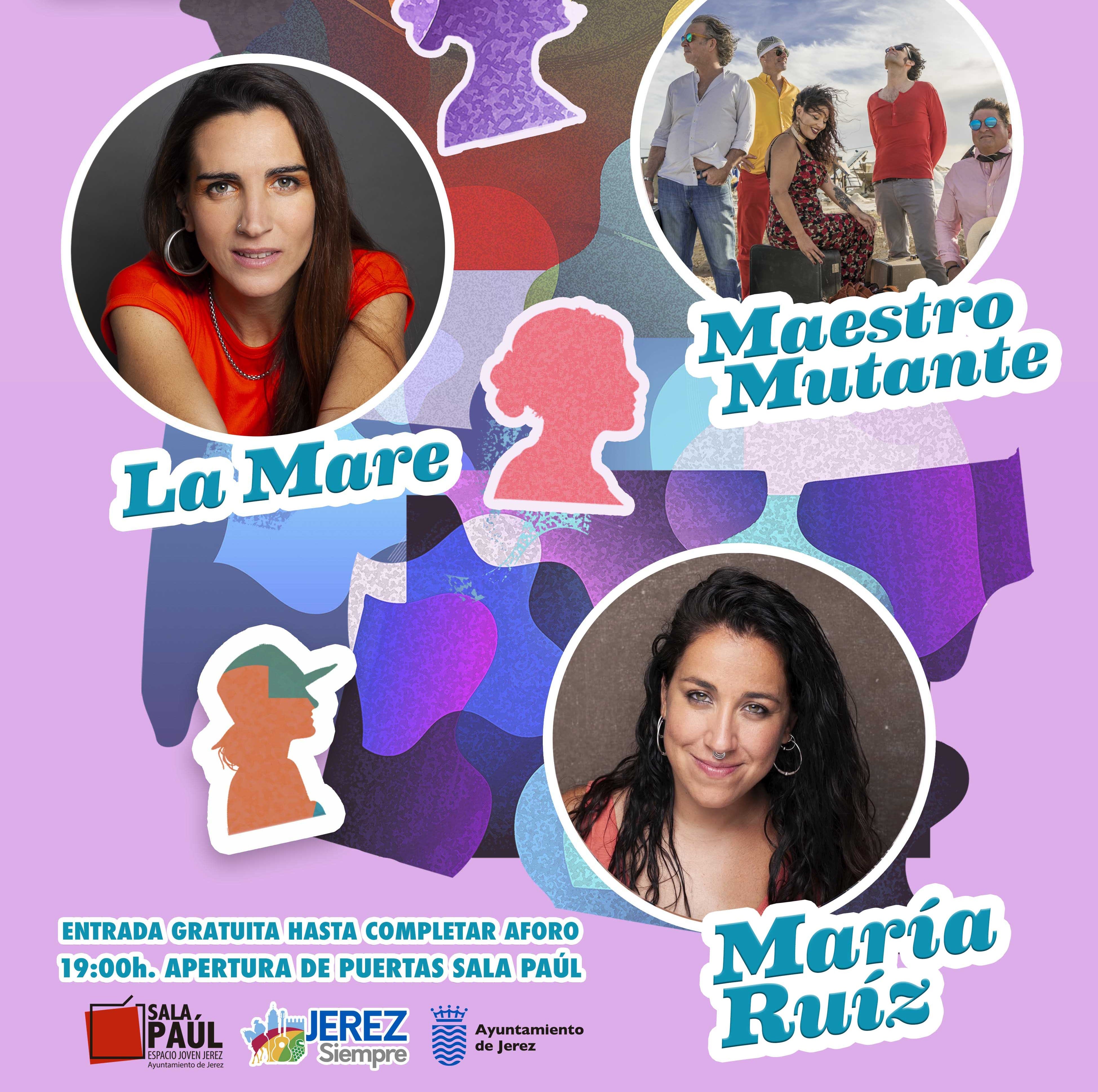 Cartel del concierto del próximo 16 de marzo