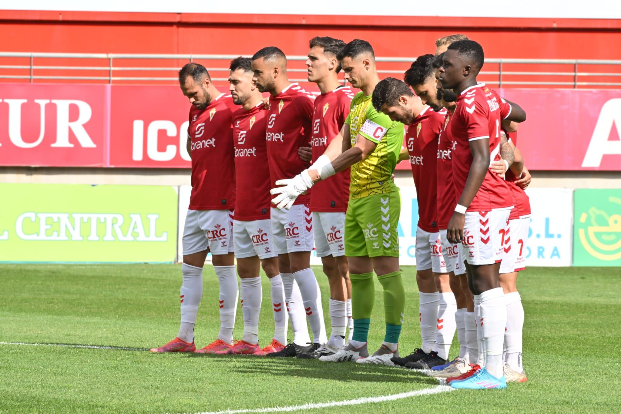 Once del Real Murcia ante el Águilas