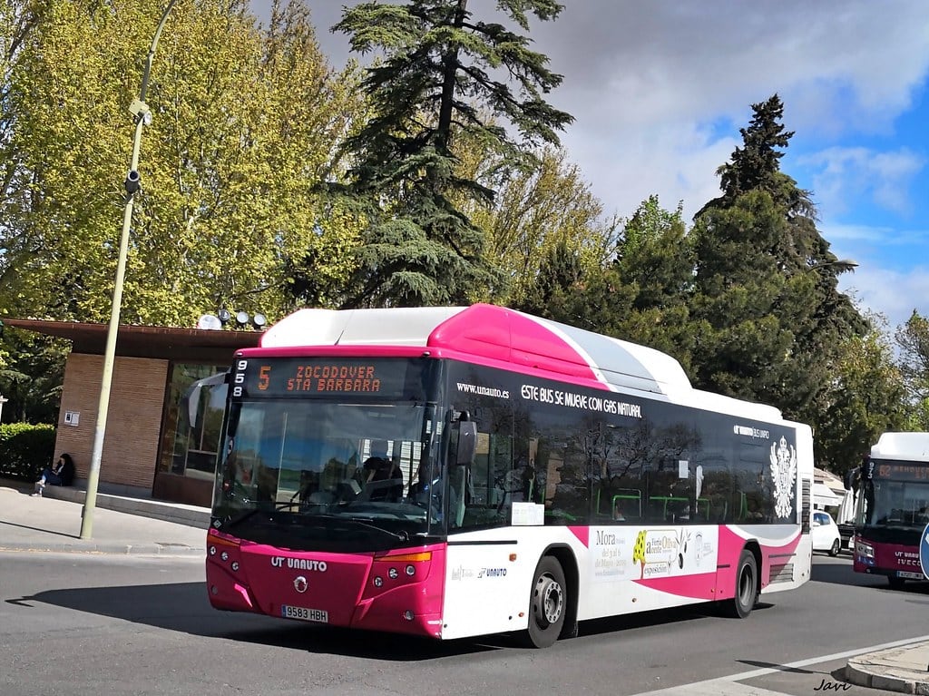 Autobús urbano en Toledo