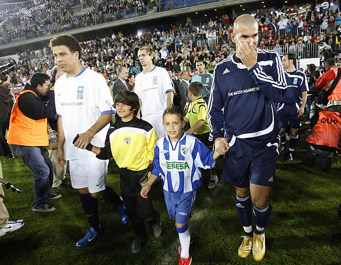 Zidane y Ronaldo juntaron a sus amigos en el V Partido contra la Probreza