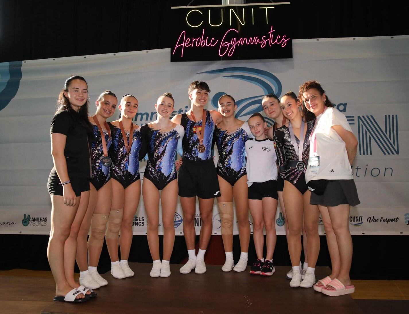 Representación en Cunit (Foto. Club Taekwondo Xàtiva)