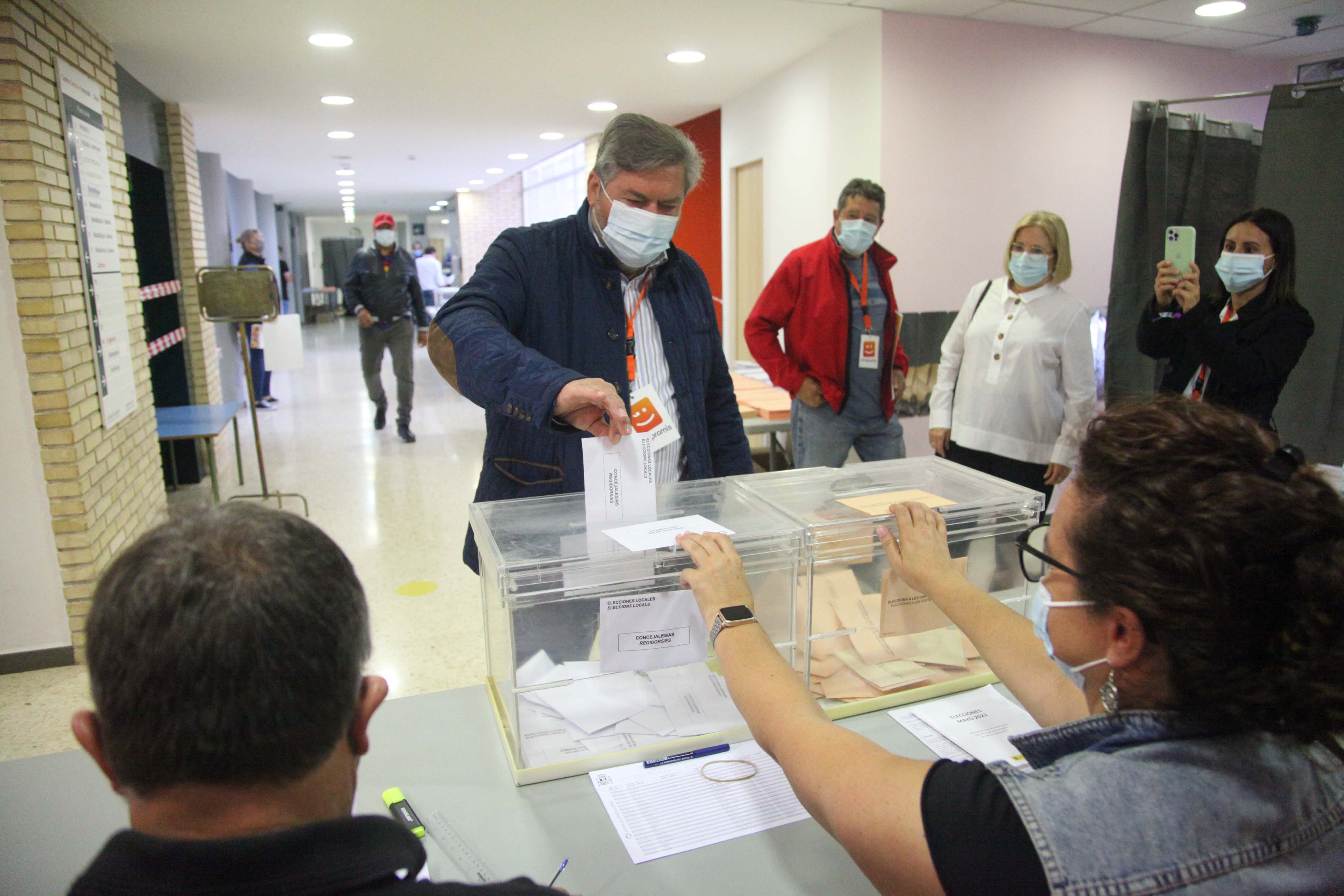 El candidato de Compromís per Dénia, Rafa Carrió.