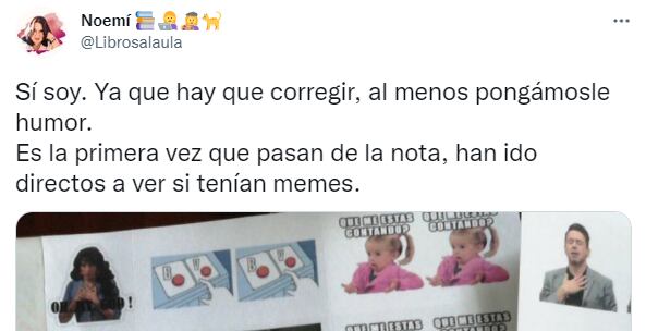 El tuit viral de la profesora