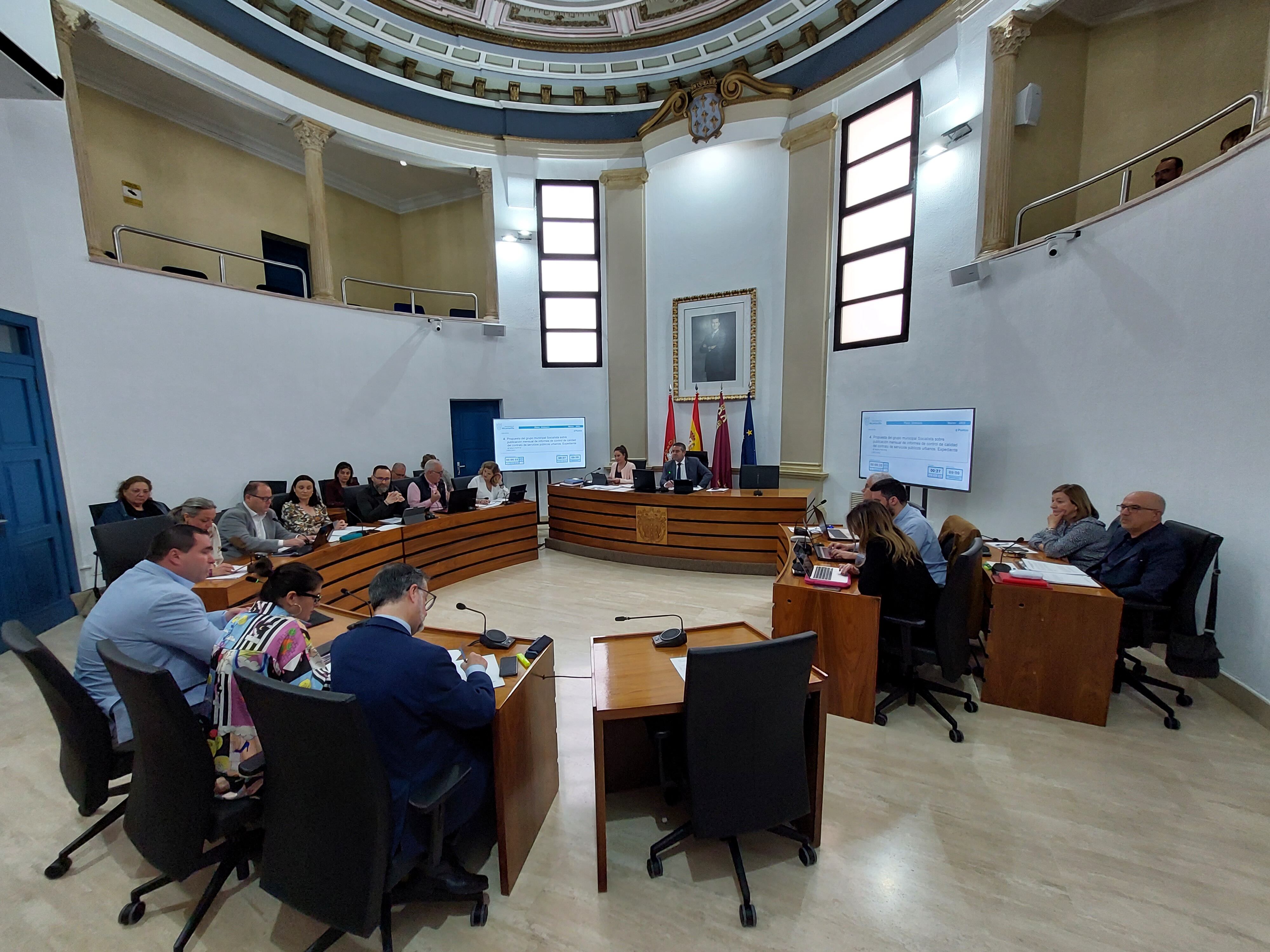 Pleno del Ayuntamiento de Alcantarilla