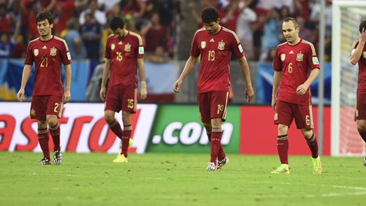 Lamento por la eliminacion de España en modo argentino