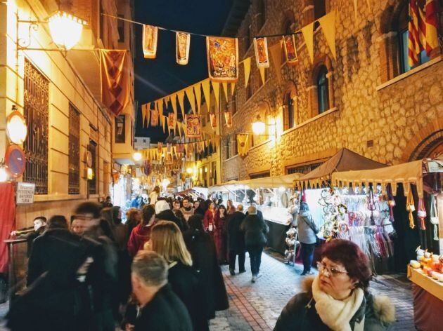 Las calles de Teruel, engalanadas