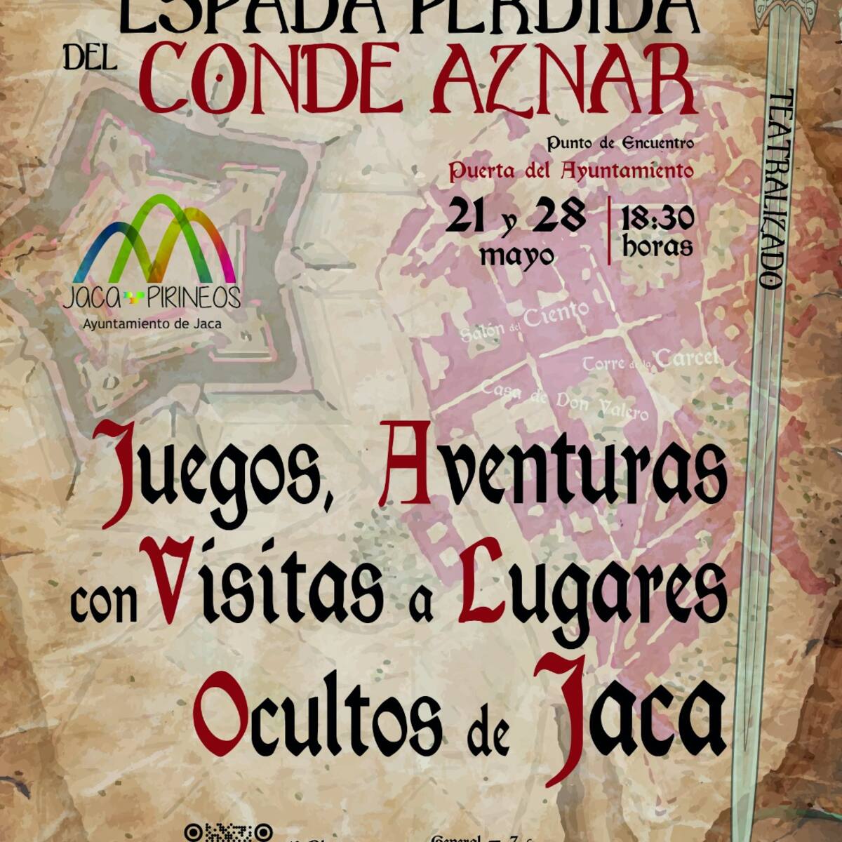 Vuelve ‘ARABON’ , las visitas teatralizadas para toda la familia por los lugares más desconocidos de Jaca