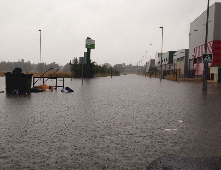 Inundaciones provocadas por las lluvias en la provincia de Sevilla