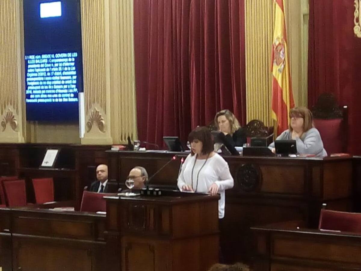 Armengol pide a los partidos redactar juntos una nueva propuesta de REB