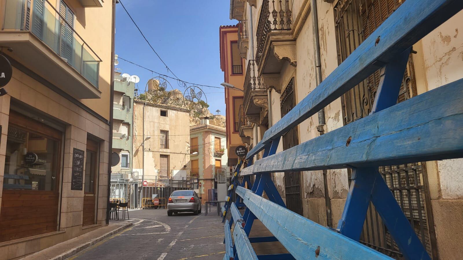 Protecciones para la Vaca de Castalla el pasado agosto