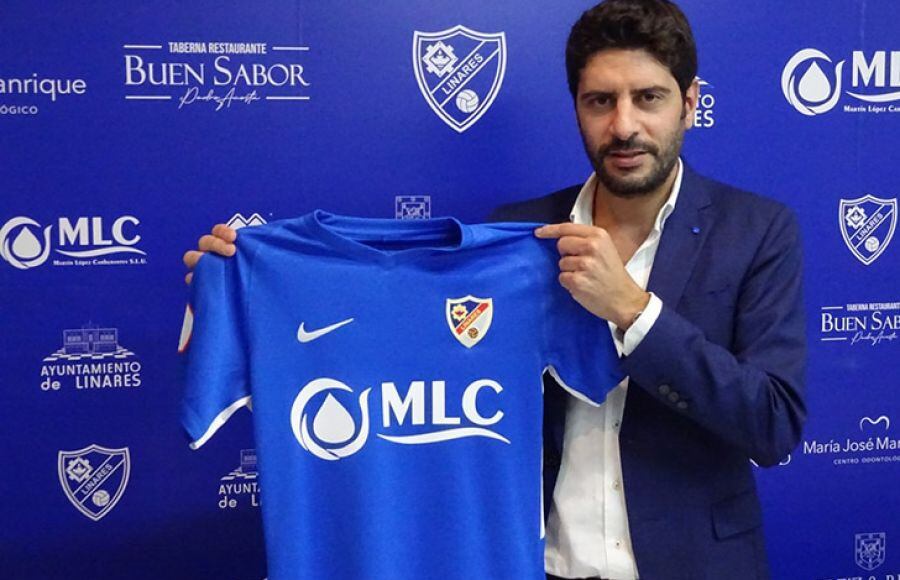 Jesús Medina, presidente del Linares.