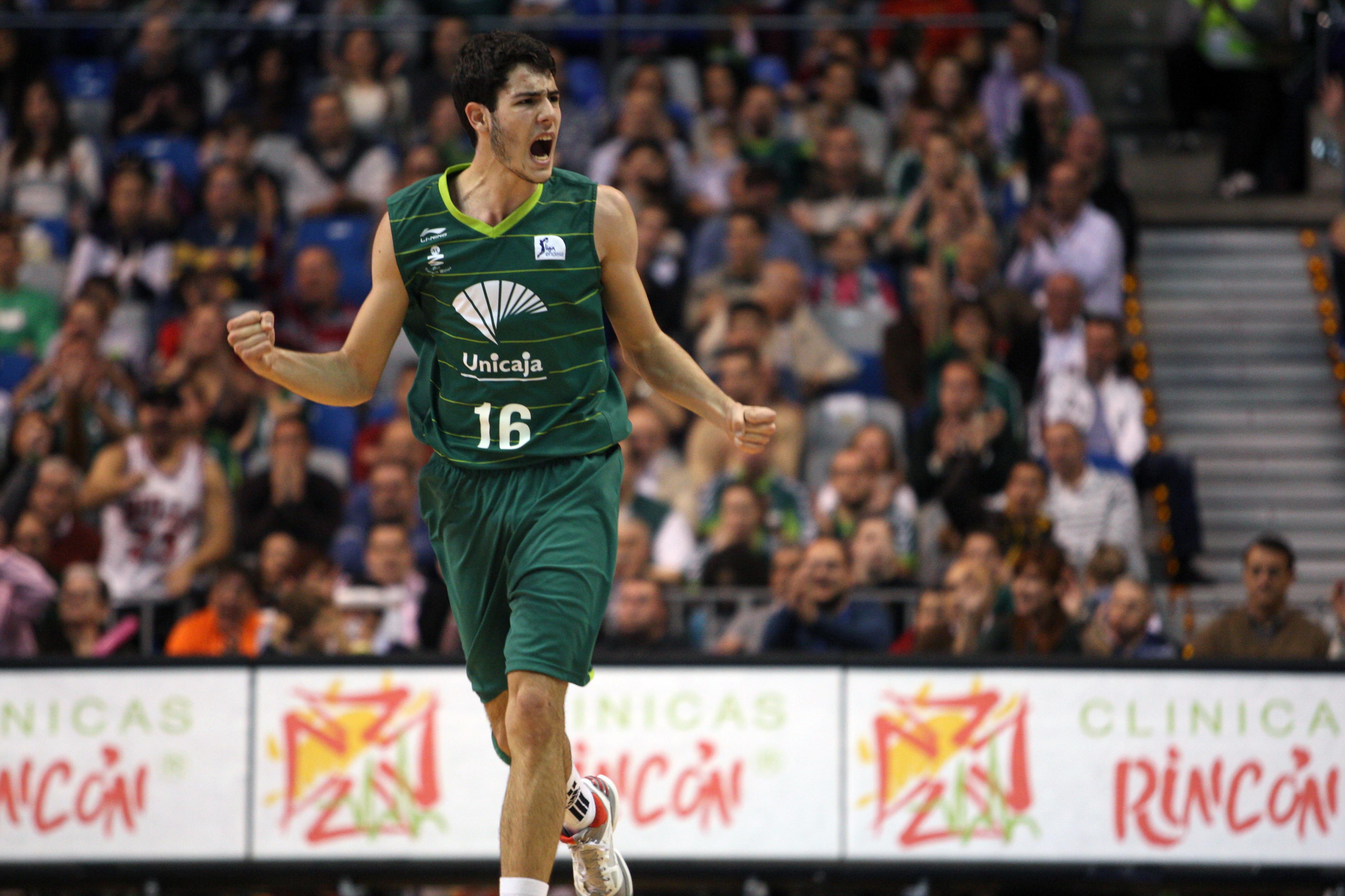 Alex Abrines con el Unicaja CB