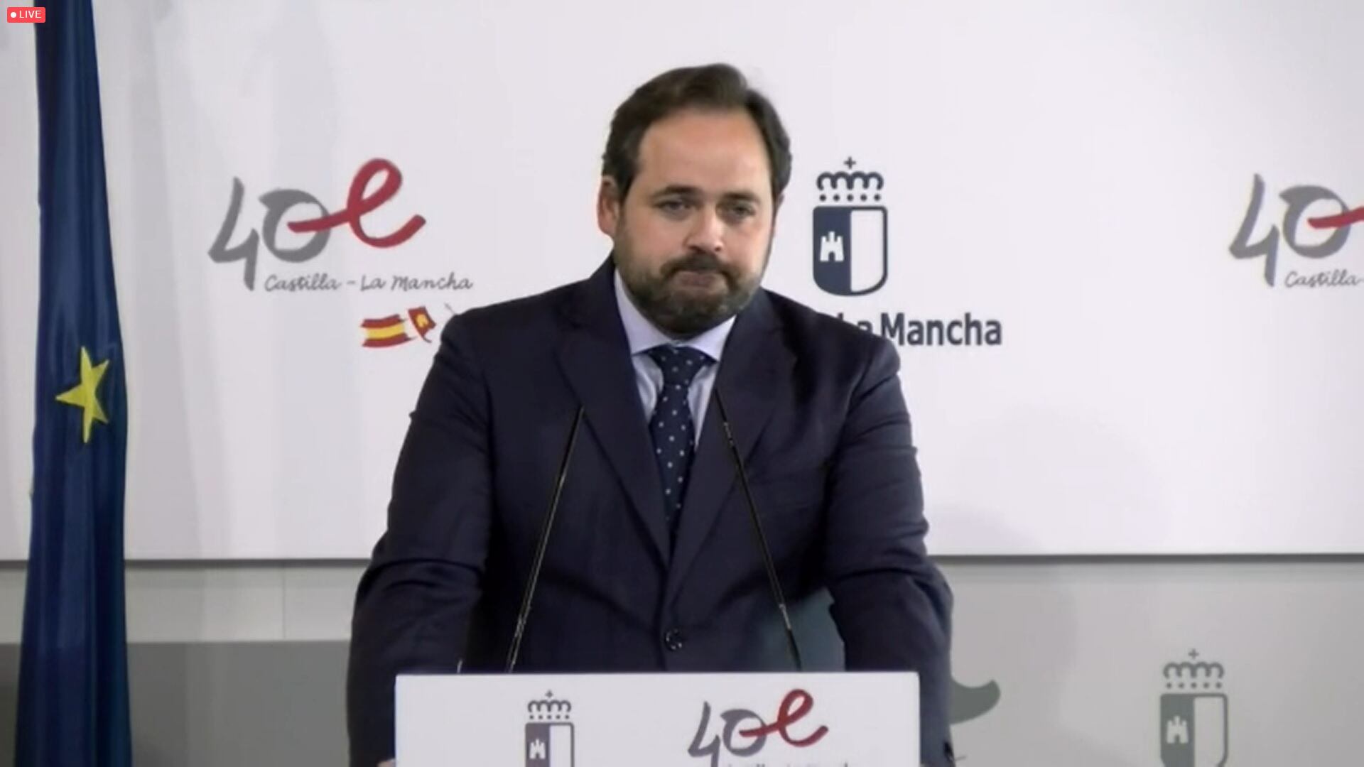 Paco Núñez, presidente del PP de Castilla-La Mancha