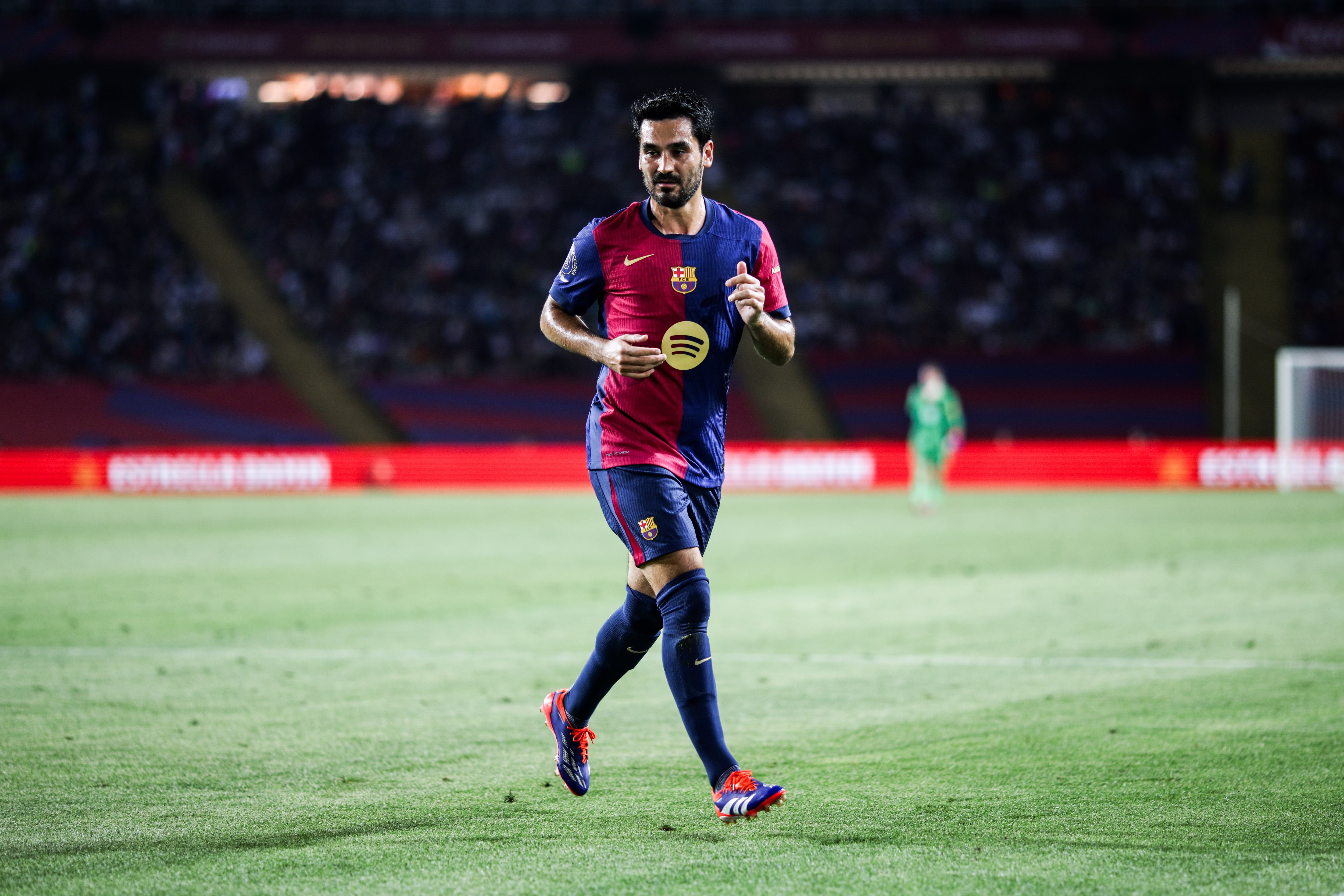 Ilkay Gundogan durante el Trofeo Joan Gamper.