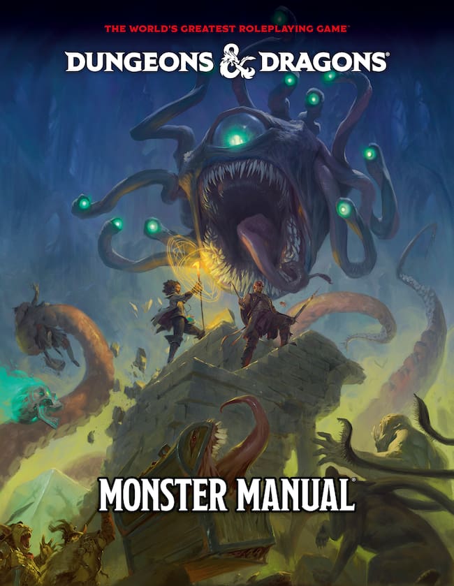 La nueva versión del manual de monstruos de Dungeons & Dragons
