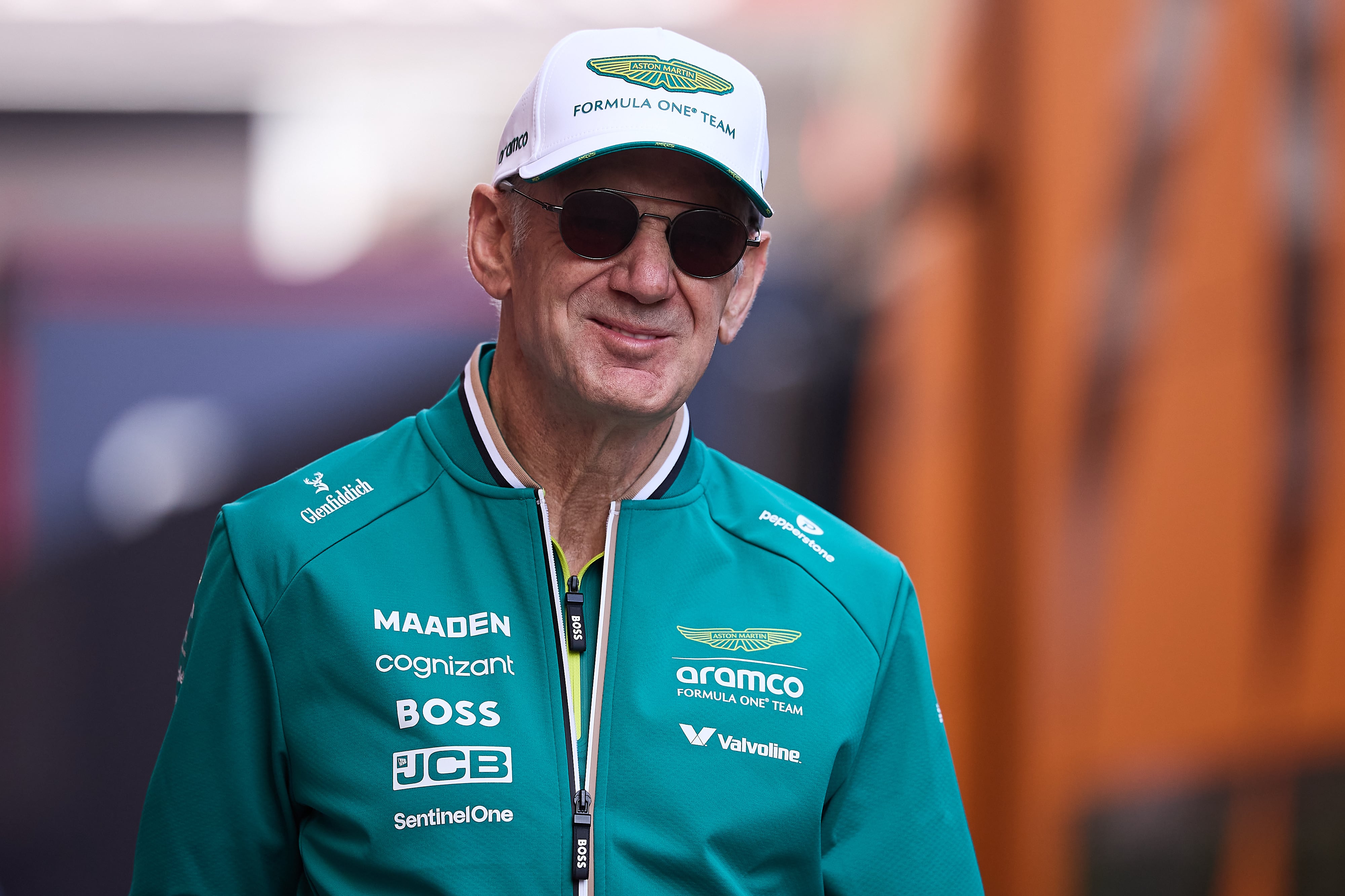 Adrian Newey en el GP de Mónaco