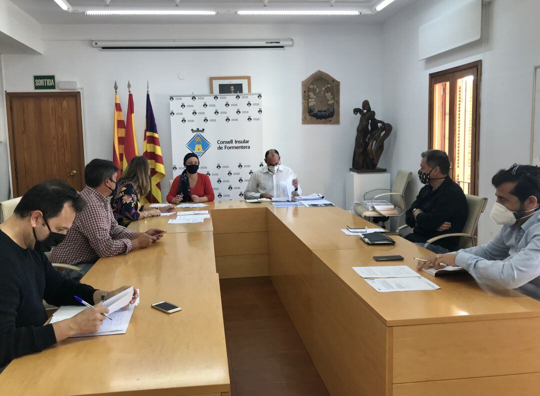 Reunión mantenida este martes