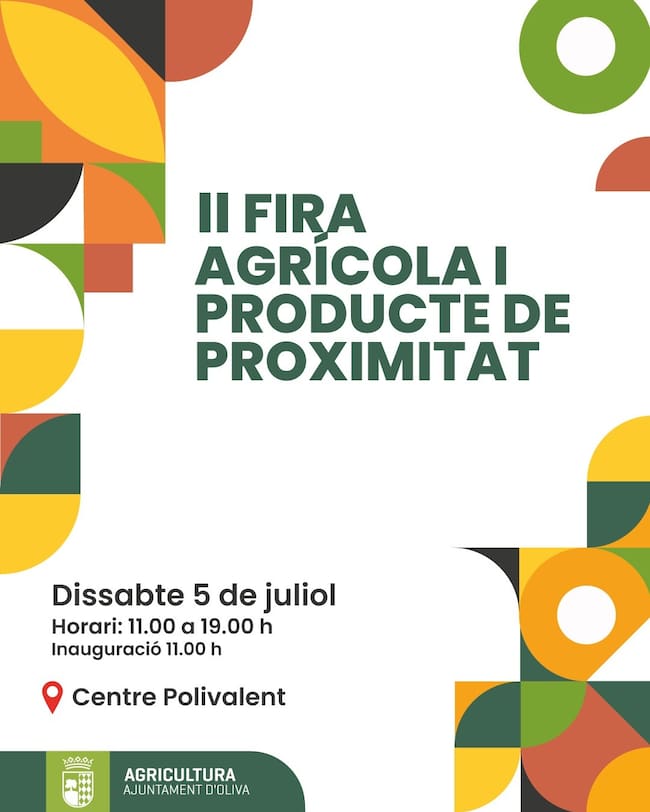 Cartel de II Fira Agrícola i Producte de Proximitat