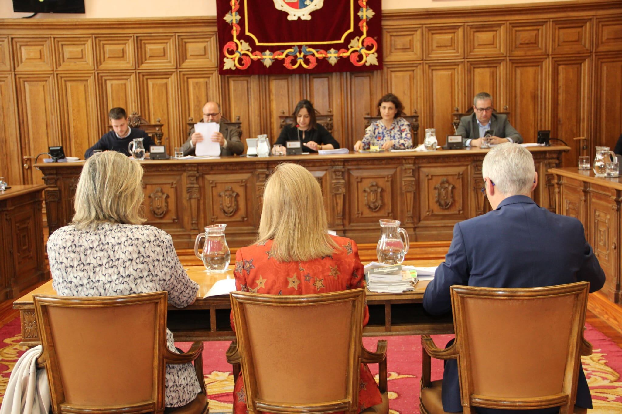 Pleno del Ayuntamiento de Palencia del mes de marzo