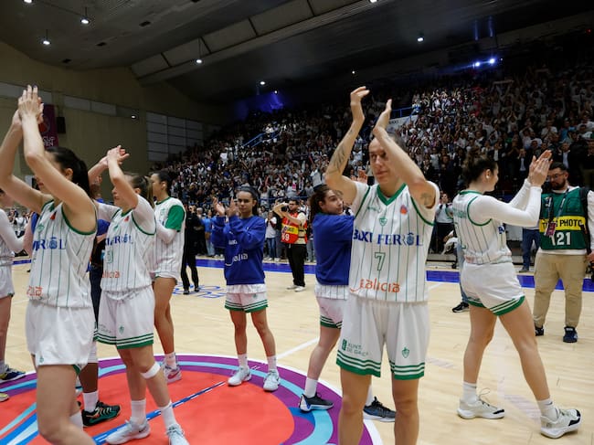 Imagen del Baxi-Villeneuve d´Ascq de la ida de la final de Eurocup en A Malata (foto: Kiko Delgado / EFE)