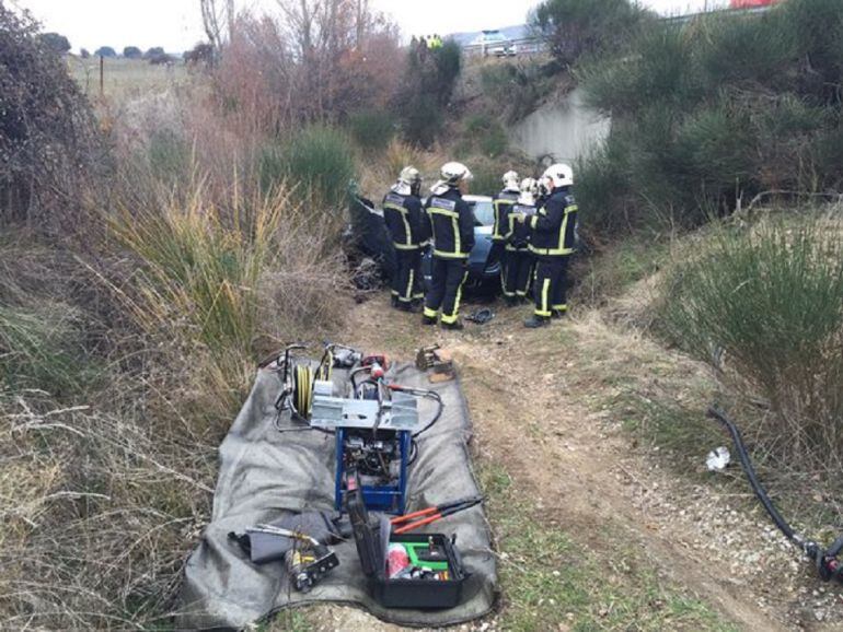 Imagen del accidente de Buitrago