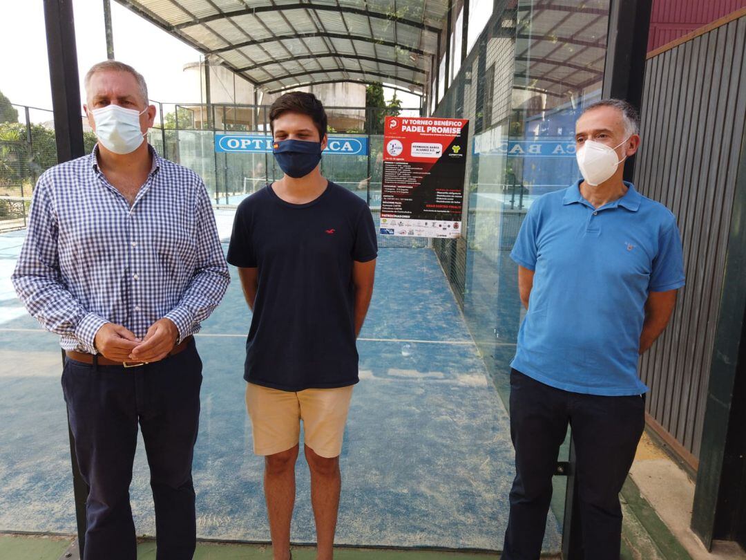 Presentación del IV Torneo Benéfico Pádel Promise