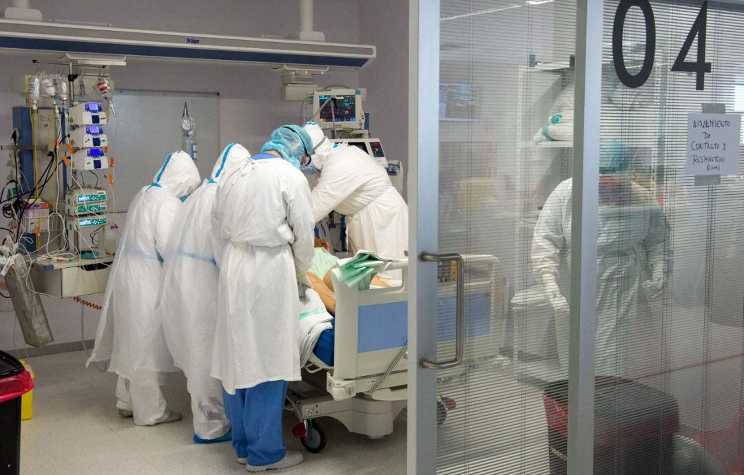 El 75% de los pacientes ingresados en la región no están vacunados