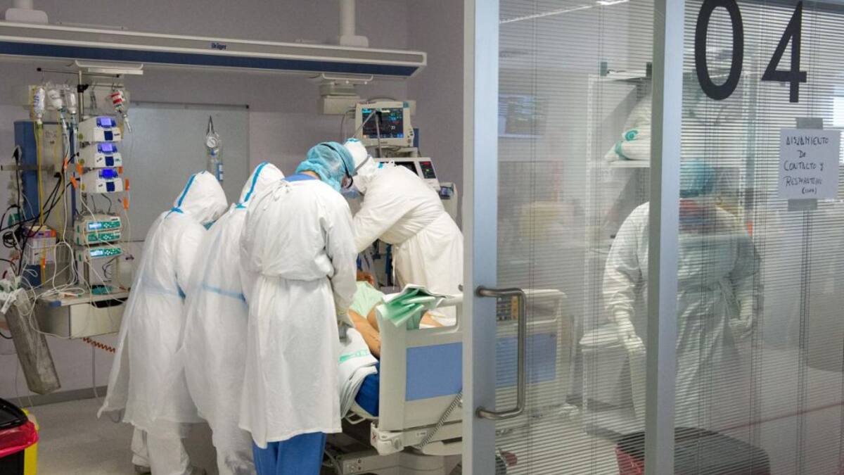 El 75% de los ingresados por covid en Castilla-La Mancha no están vacunados