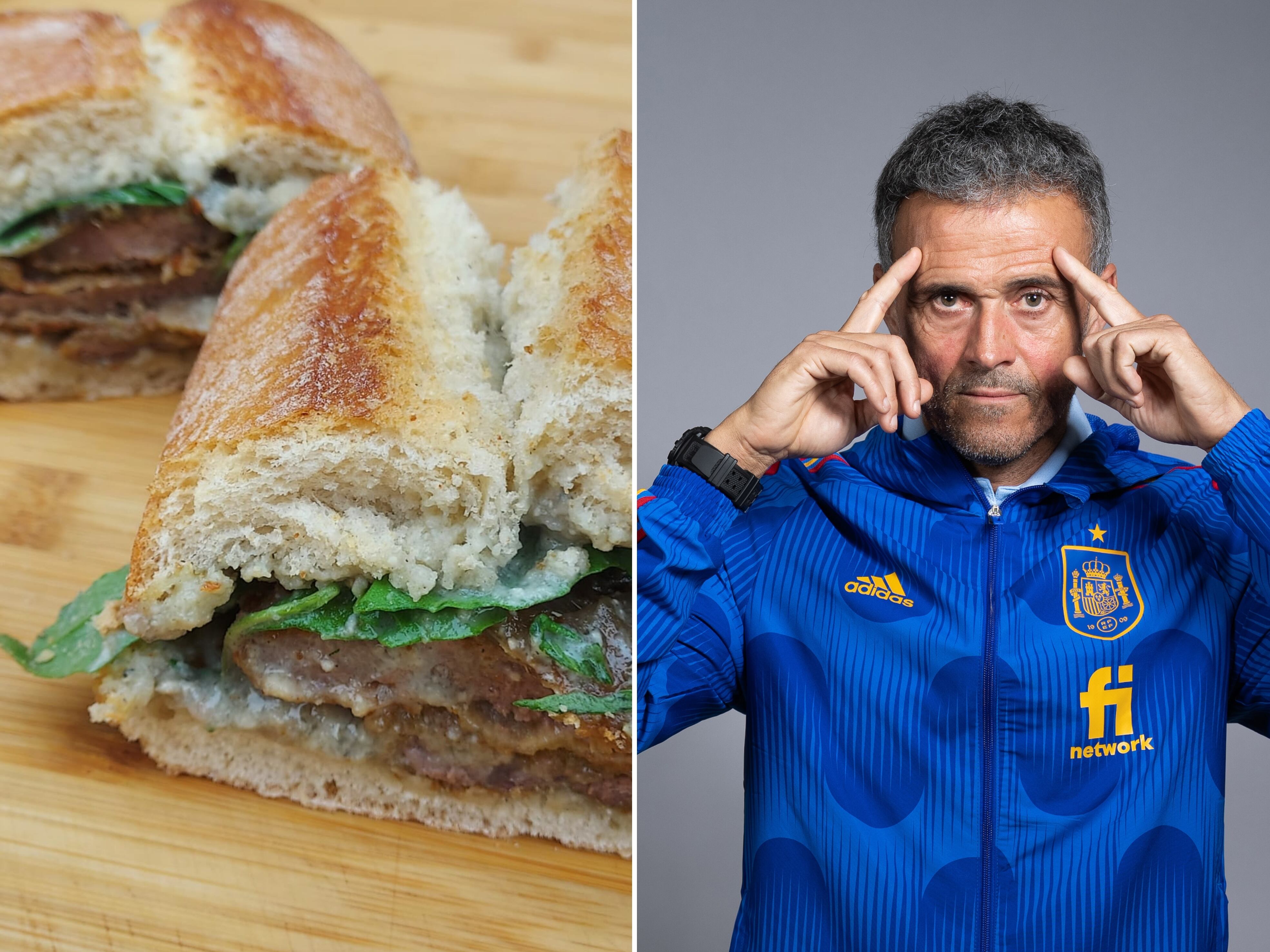 Bocata Padrique: el bocadillo inspirado en Luis Enrique.