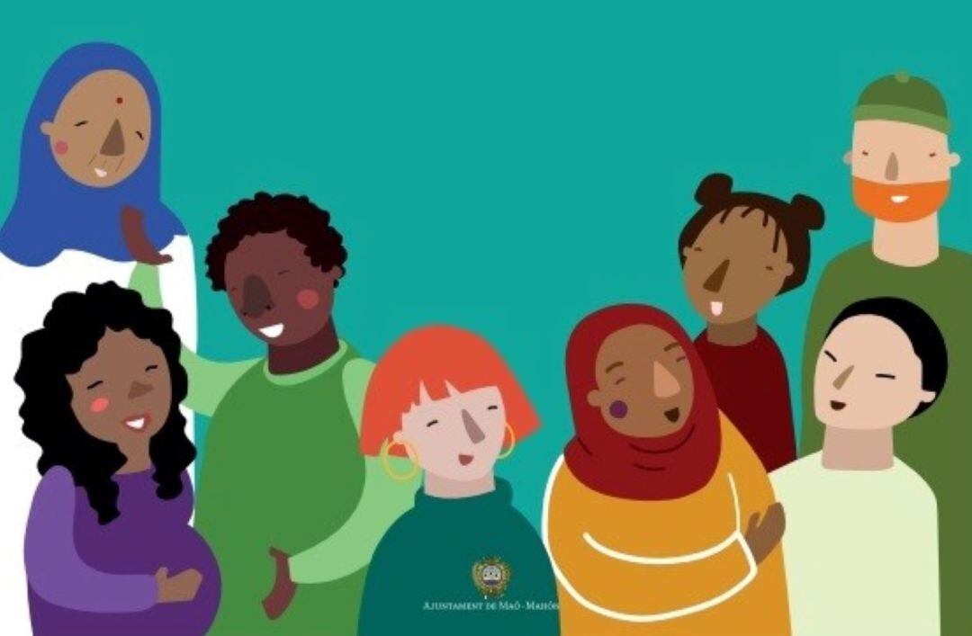 Imatge del calendari intercultural de Maó que l'Ajuntament modificarà.