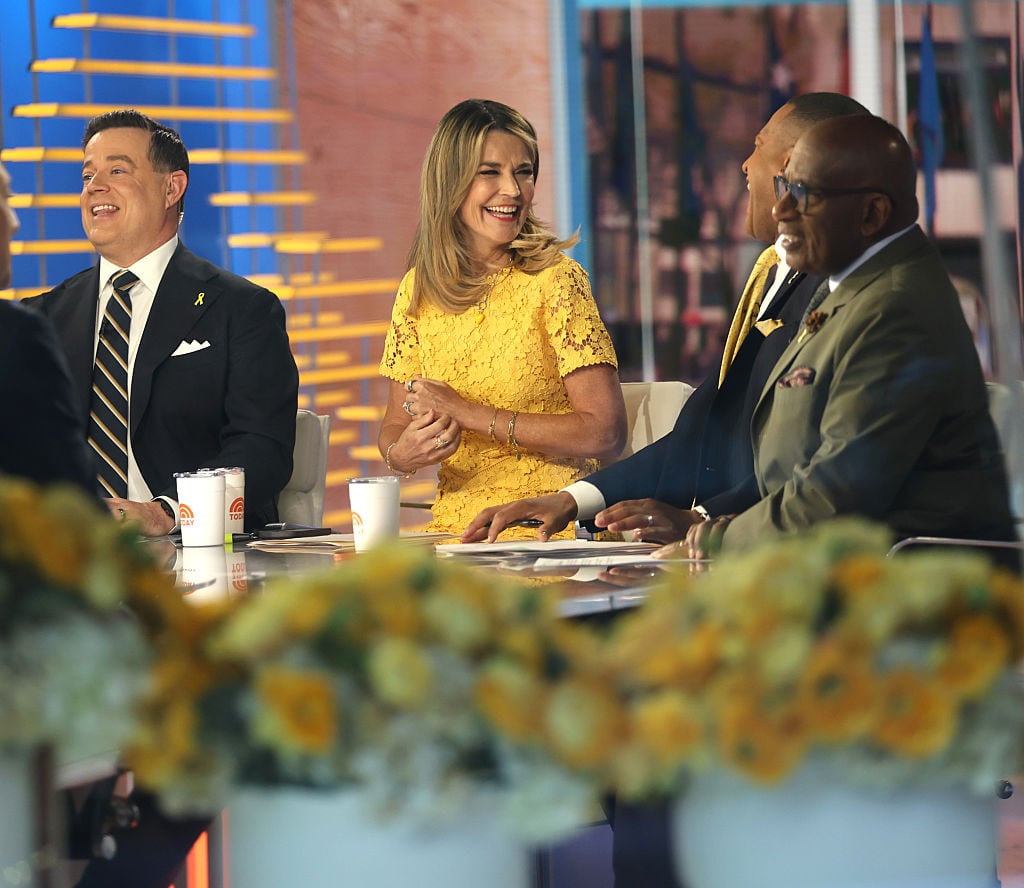 La presentadora estadounidense Savannah Guthrie en el programa 'Today' de la NBC, el 6 de abril de 2026.