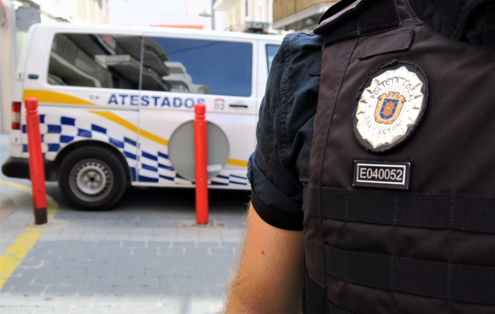 Agente de la Policía Local de Sant Antoni