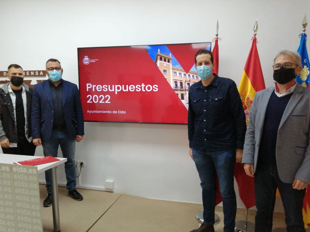 Presentación del presupeustos de Elda 2022