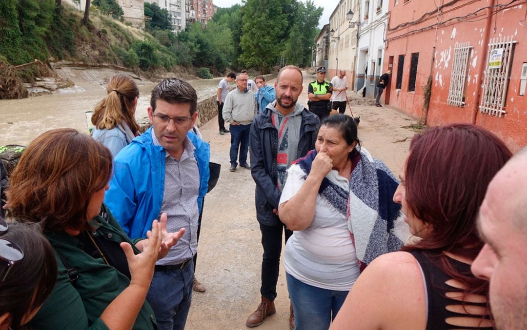 Imatge de la visita del Govern Municipal a la Cantereria el passat setembre de 2019