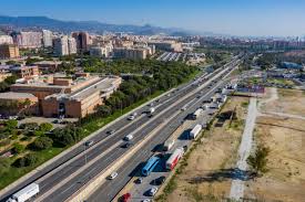 Acceso a Málaga por la  A357