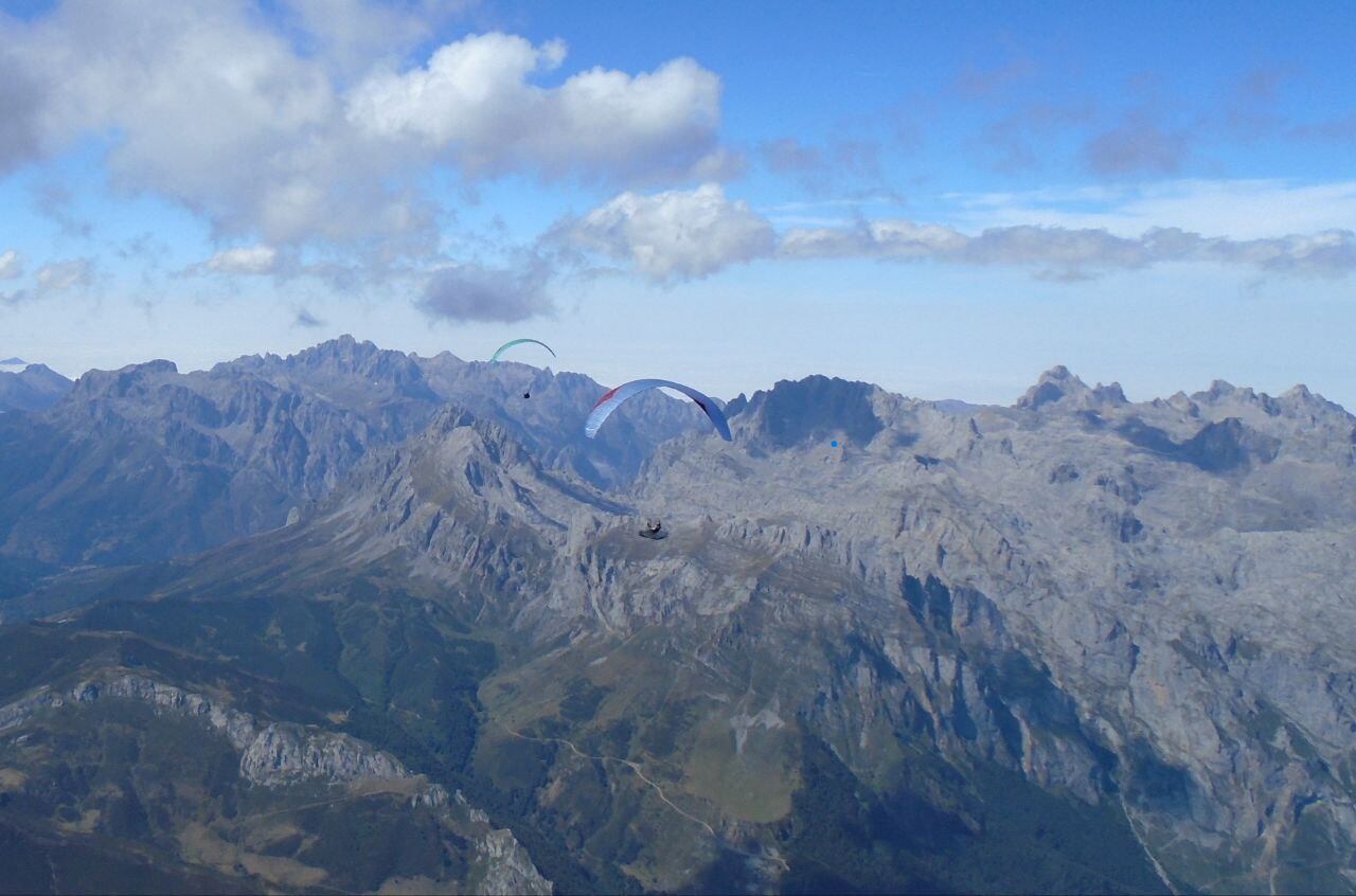 Vuelos en parapente