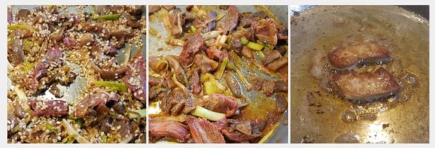 Arròs d&#039;ànec, foie, bolets i alls tendres