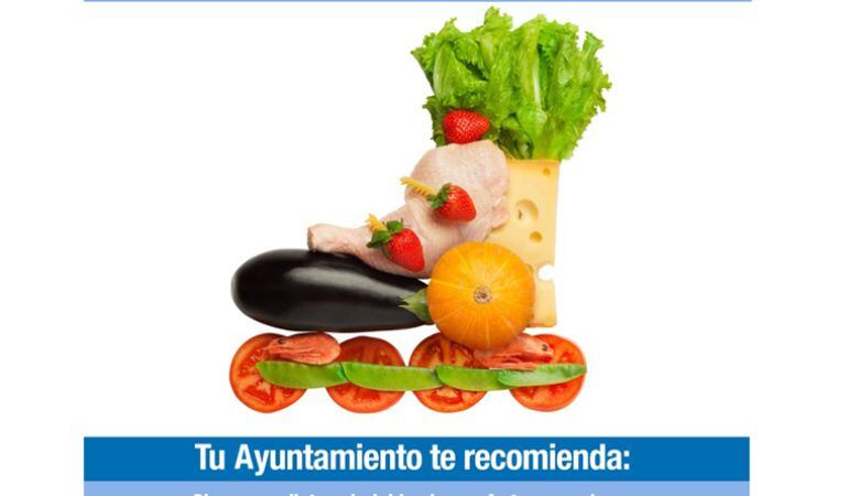 Dentro de la campaña sensibilizadora para prevenir la diabetes el consistorio recomienda la ingesta de 5 frutas o verduras al días, ejercio regular y reducir el consumo de azúcar y grasas saturadas