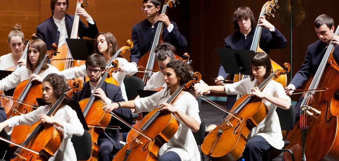 La Joven Orquesta de Euskal Herria prepara los conciertos con repertorio de Beethoven