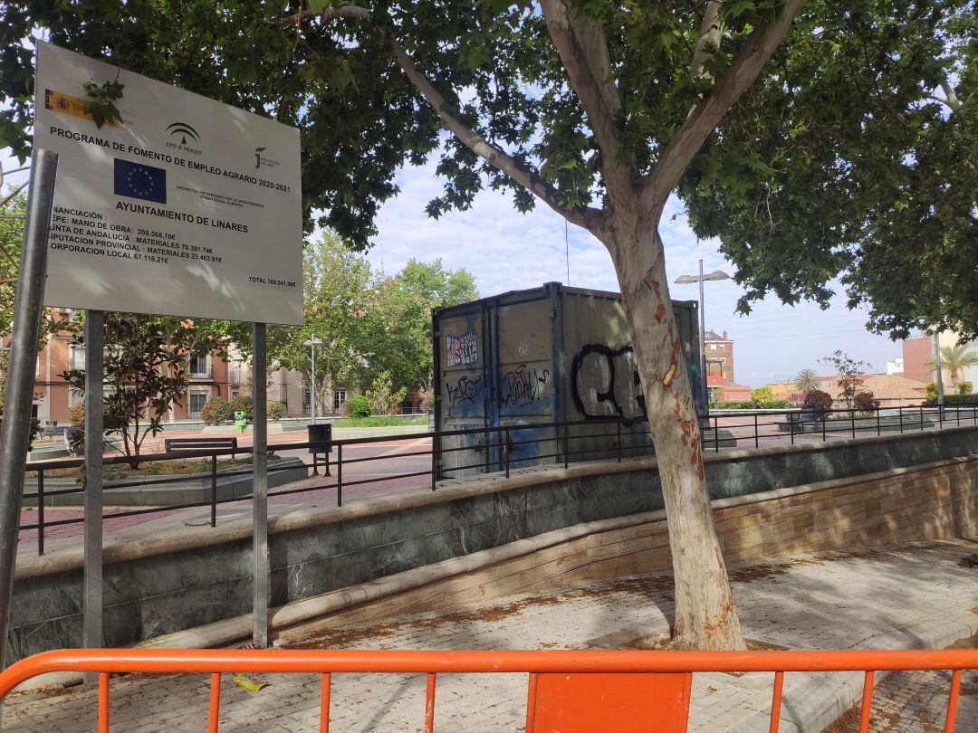 Actuación del PFEA en Linares.