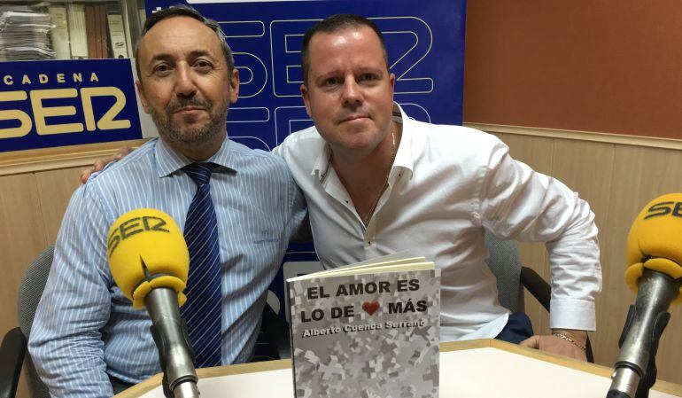 José Manuel Contreras junto a Alberto Cuenca