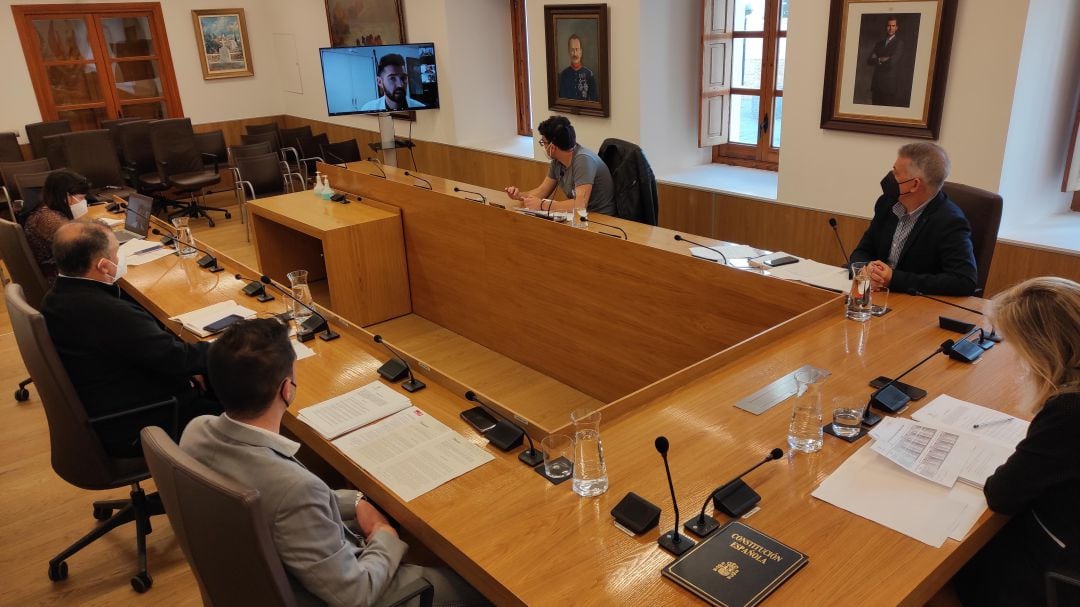 Imagen de un pleno del Ayuntamiento de Santa Eulària