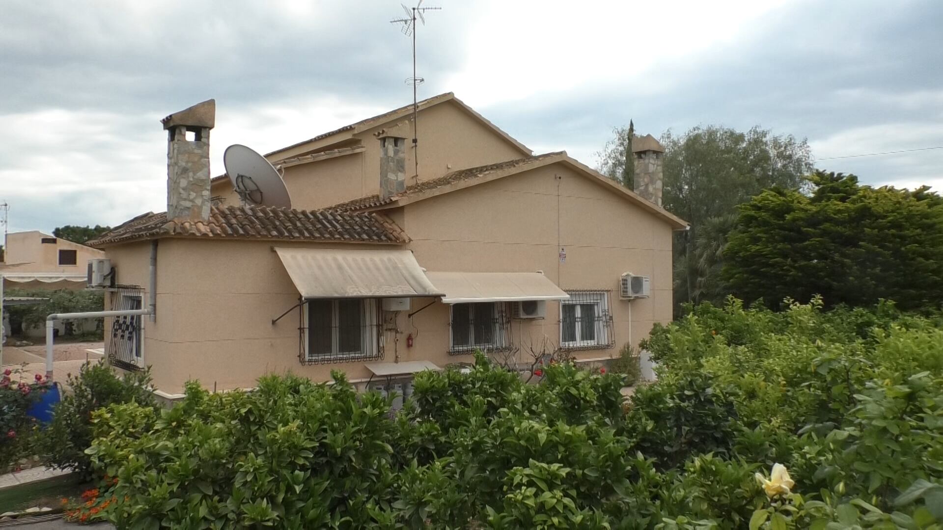 Chalé de la víctima