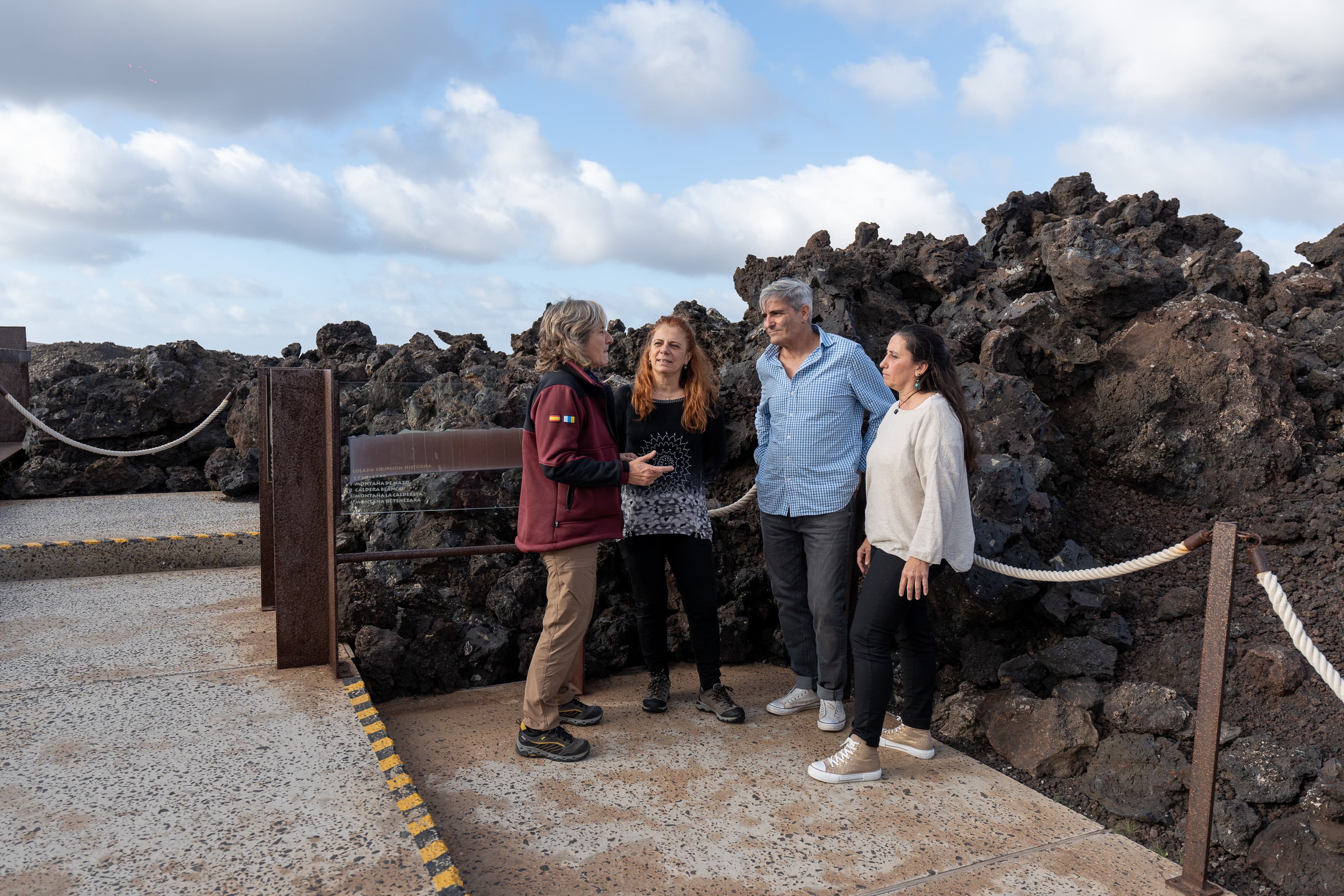 Jornadas de Interpretación en el Parque Nacional de Timanfaya, en Lanzarote.