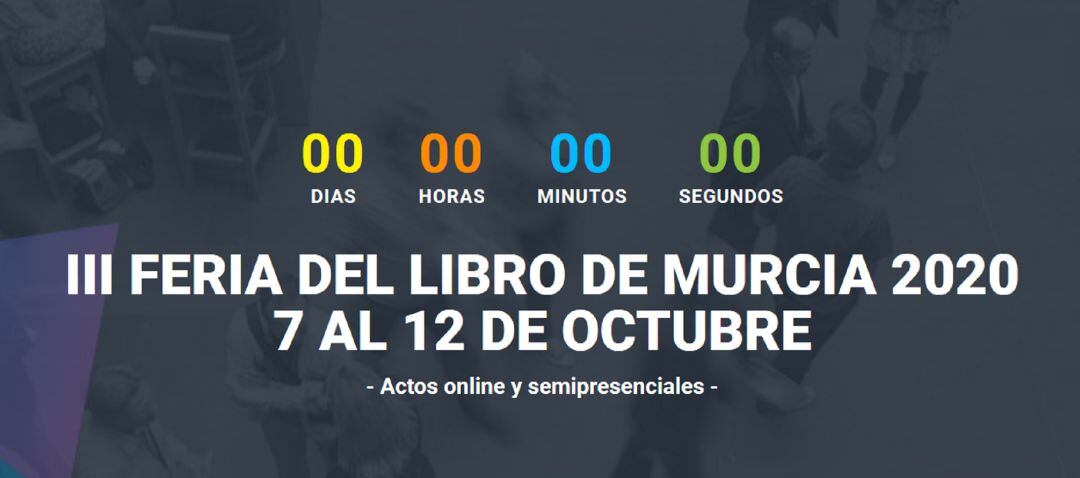 Murcia acoge la celebración de la III Feria del Libro, desde hoy y hasta el 12 de octubre 