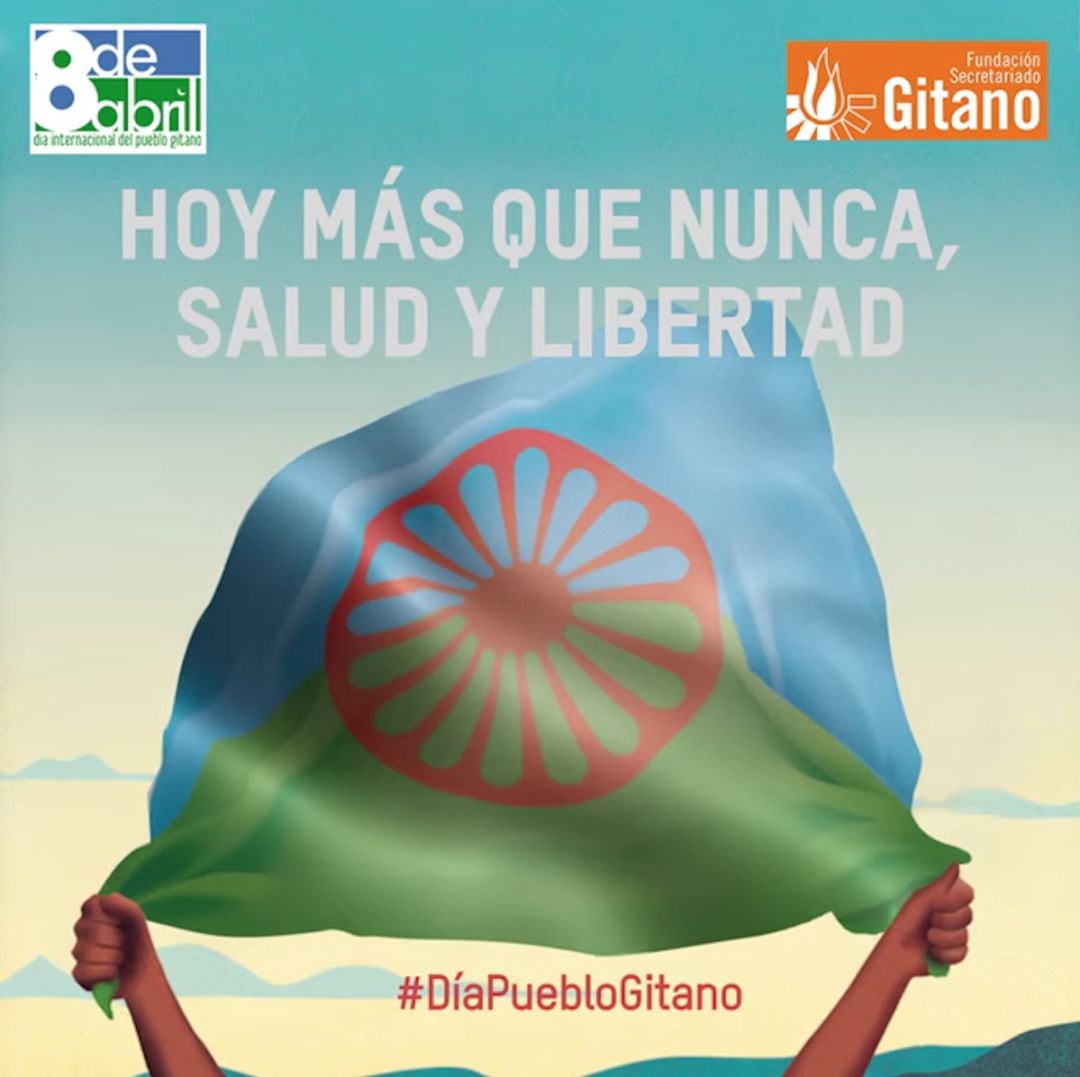 Cartel del Día del Pueblo Gitano 2020