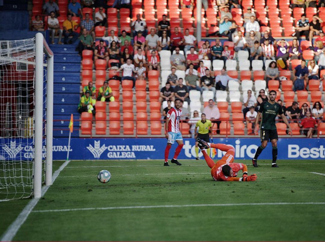 O primeiro tanto do CD lugo