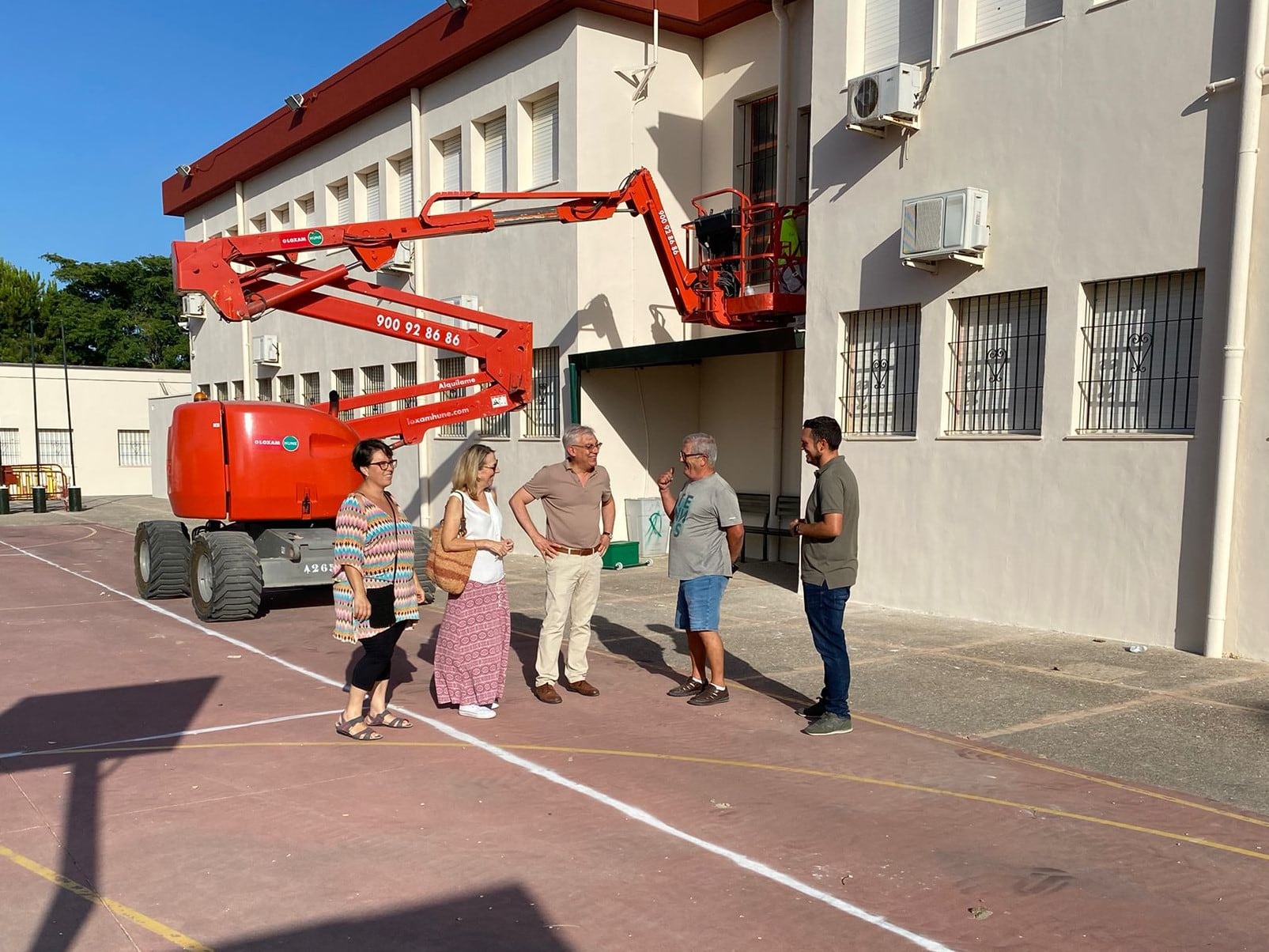 Visita de los Delegados a Cuartillos