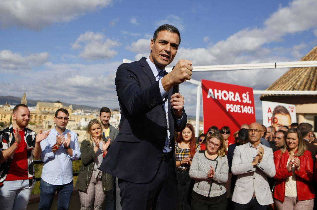 El secretario general y presidente del Gobierno en funciones, Pedro Sánchez.